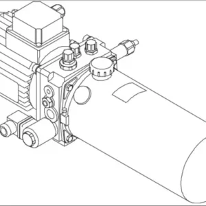 Hörmann aggregaat voor HLS laadbruggen Hörmann aggregaat voor HLS laadbruggen