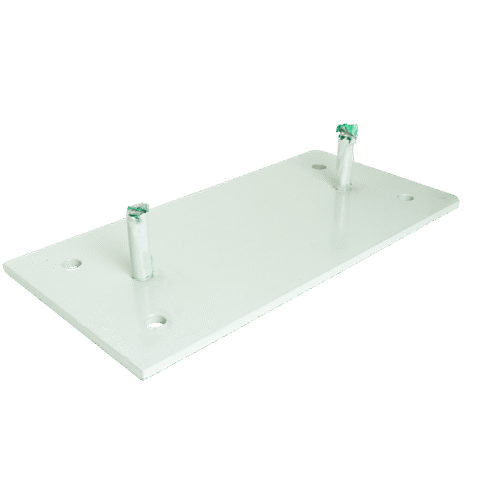 Montageplaat voor Loading Systems buffer 500x250x100, hartafstand 320mm Montageplaat voor Loading Systems buffer 500x250x100, hartafstand 320mm