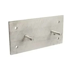 Montageplaat voor buffer 500x250x90mm Montageplaat voor buffer 500x250x90mm