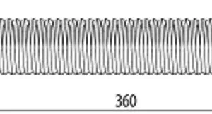 Trekveer, veerlengte 360mm Trekveer, veerlengte 360mm