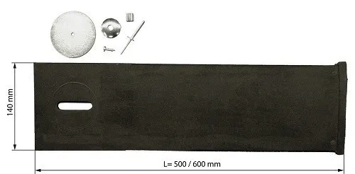 Verstevigingsstrip, flapbreedte 700mm Verstevigingsstrip, flapbreedte 700mm