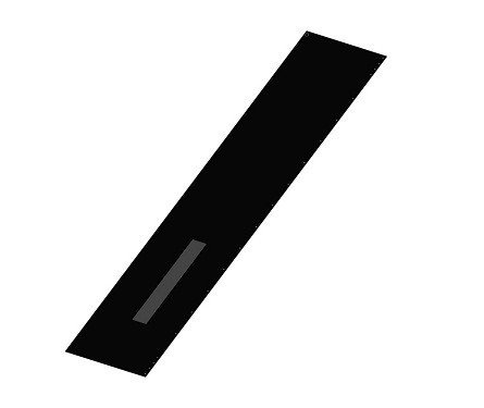 Zijflap voor shelter SME, L3400mm, SP700 Zijflap voor shelter SME, L3400mm, SP700